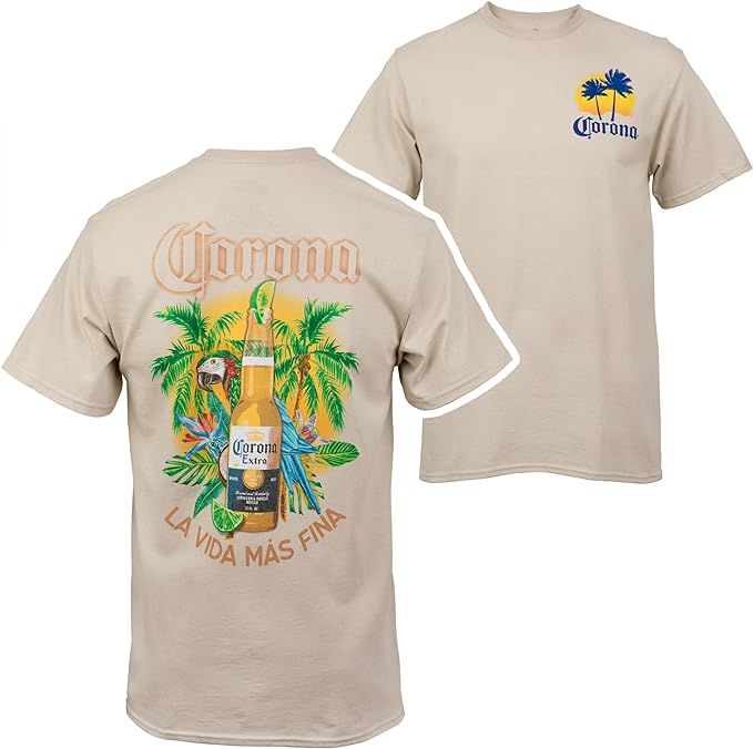 Corona Extra La Vida Mas Fina Bottle T-Shirt