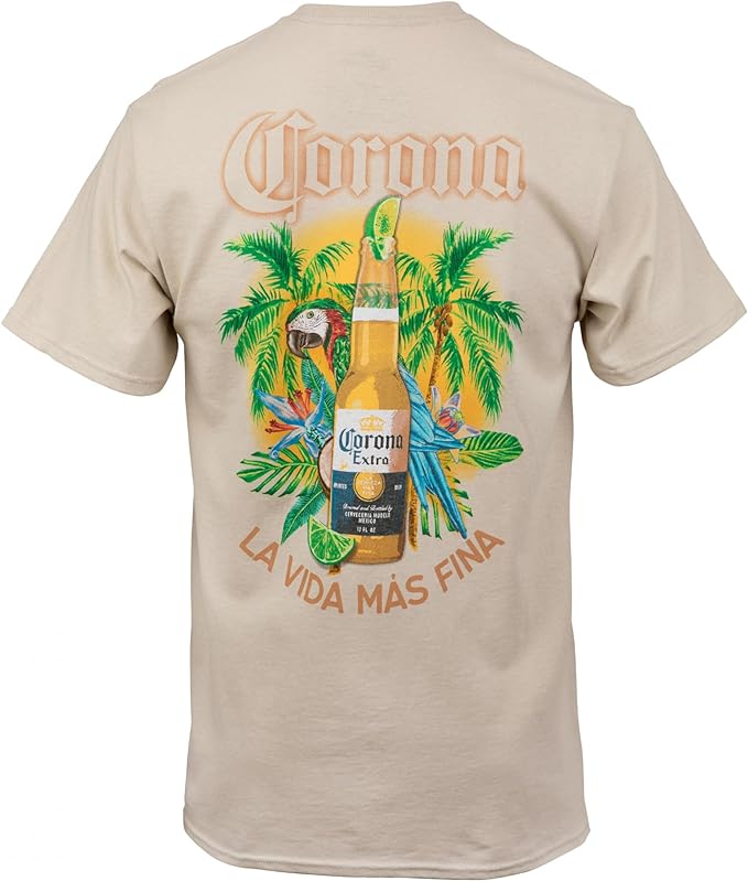 Corona Extra La Vida Mas Fina Bottle T-Shirt