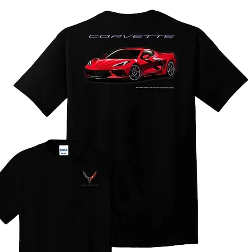 Corvette Torch Red C8 T-Shirt
