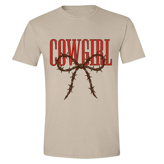 Cowgirl Bowtie Western T-Shirt