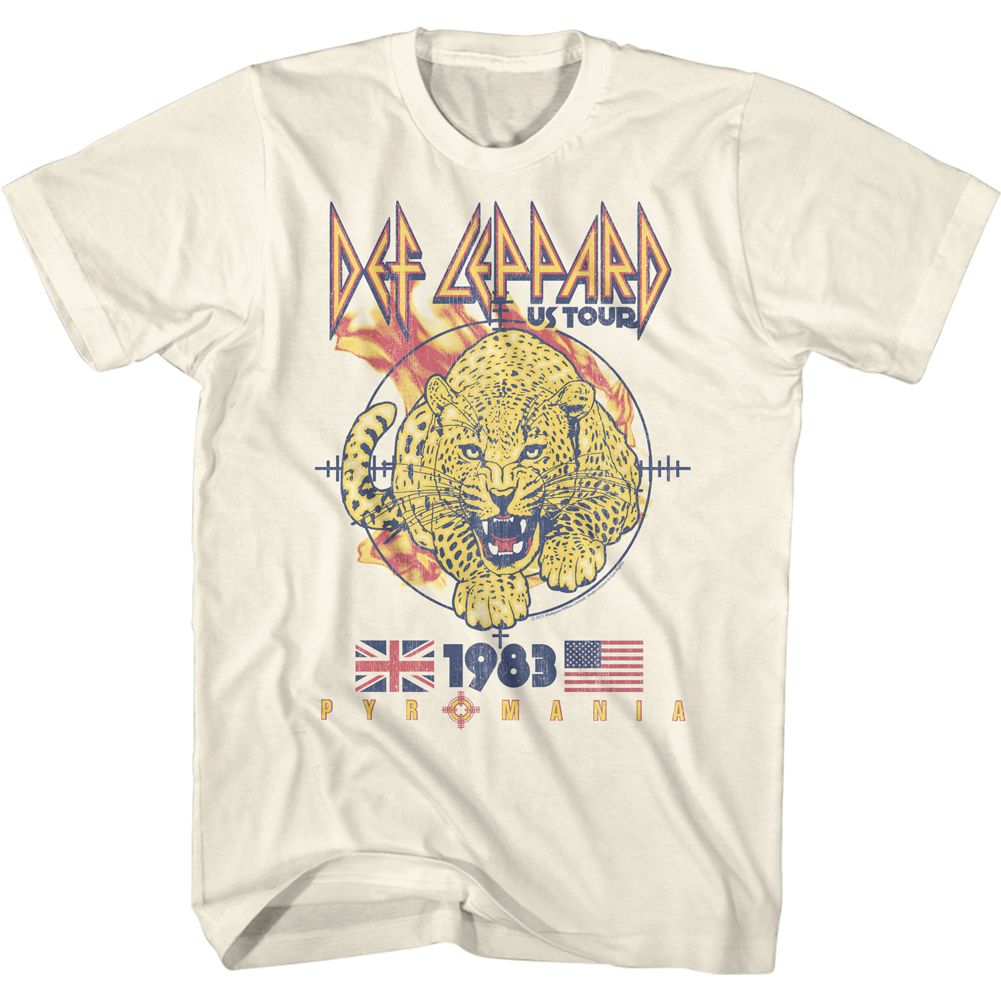 DEF LEPPARD 1983 Pyromania T-Shirt