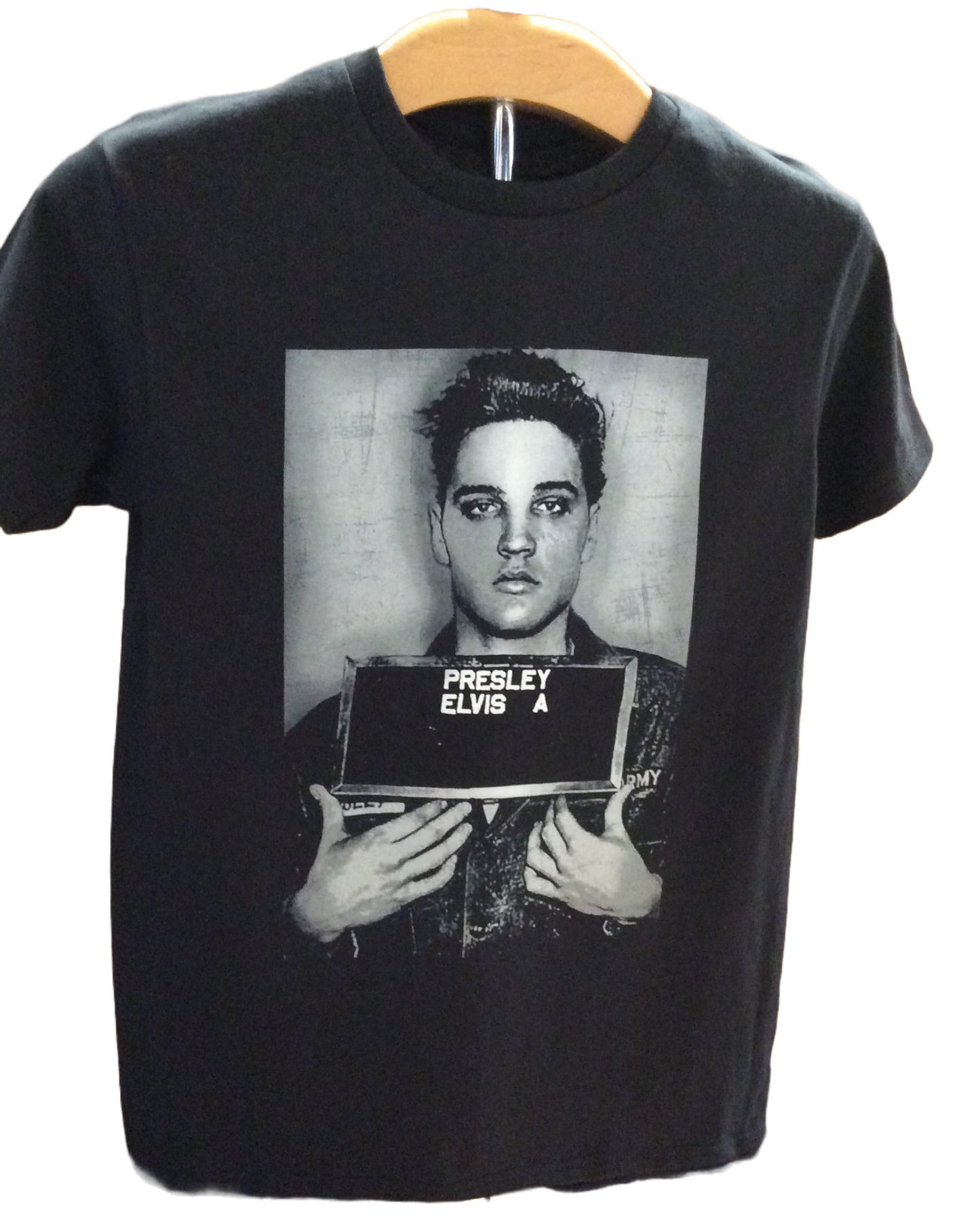 ELVIS PRESLEY US Army Draft Photo T-Shirt