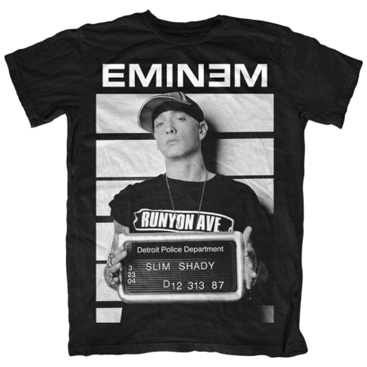 EMINEM Slim Shady Mugshot T-Shirt