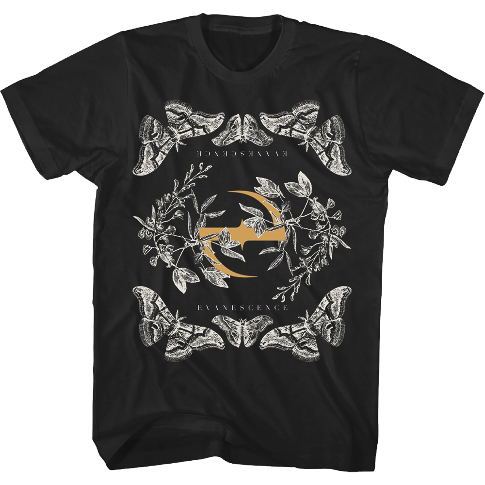 EVANESCENCE Butterfly Logo T-Shirt