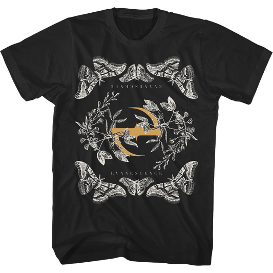 EVANESCENCE Butterfly Logo T-Shirt