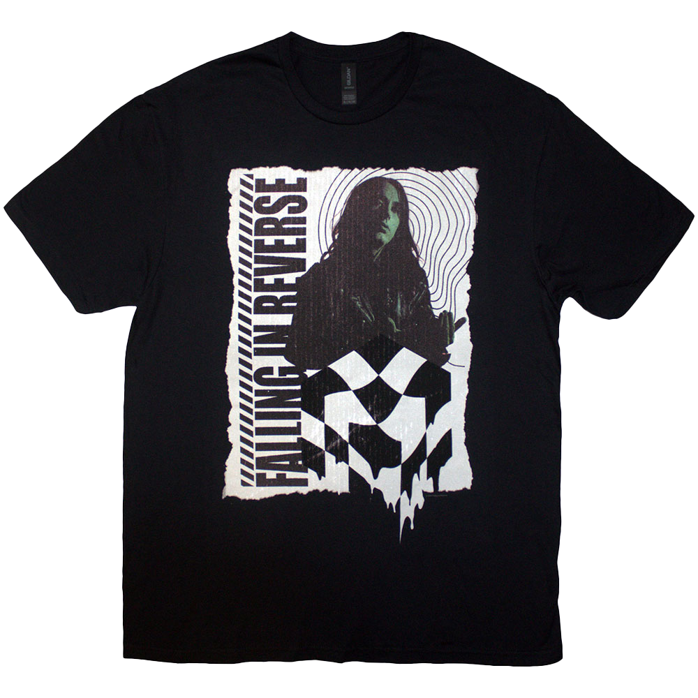 FALLING IN REVERSE 21 Chequered T-Shirt
