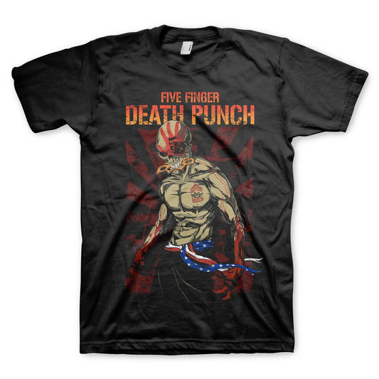 FIVE FINGER DEATH PUNCH Patriotic T-Shirt