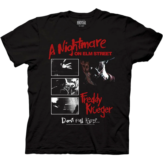 Nightmare on Elm Street Freddy Poster T-Shirt