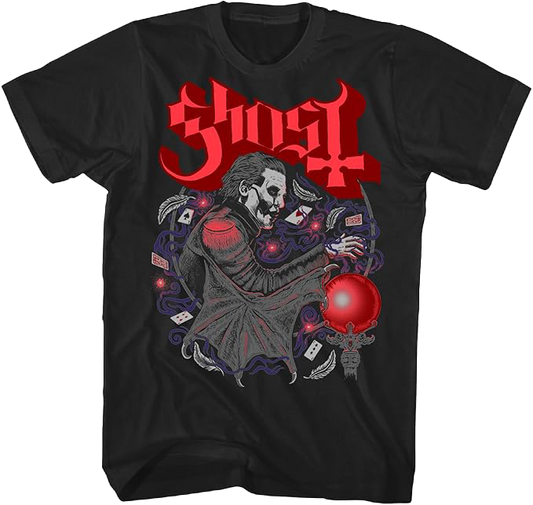 GHOST Papa and Cards T-Shirt