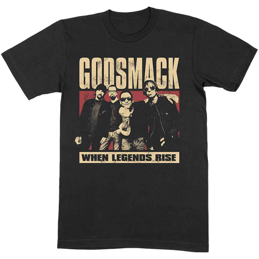 GODSMACK When Legends Rise Band Photo T-Shirt