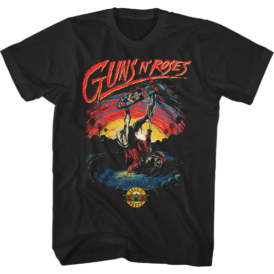 GUNS N' ROSES Skate T-Shirt