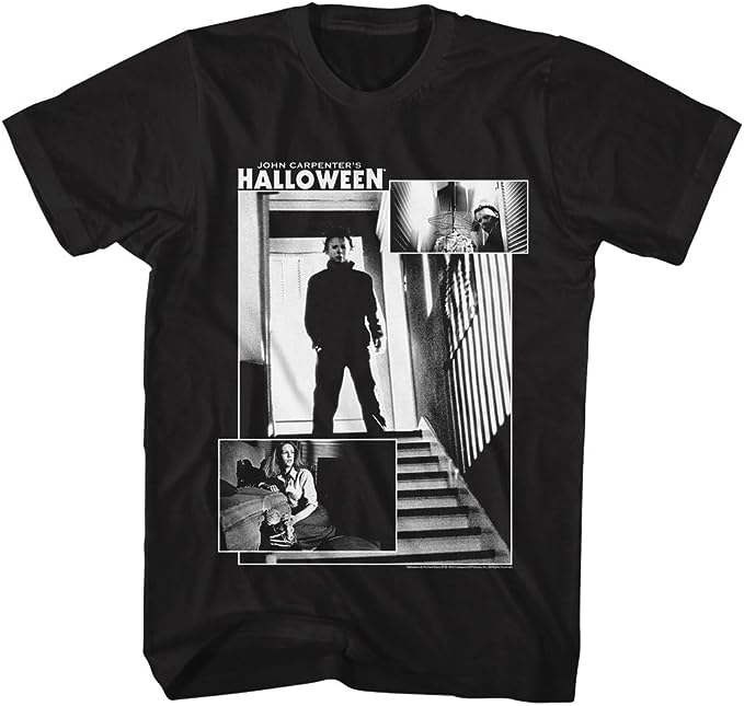 Halloween Movie Michael Myers & Laurie Strode T Shirt