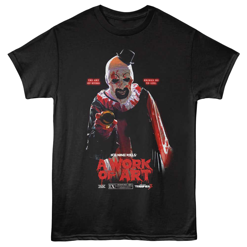 ICE NINE KILLS Terrifier A Work Of Art T-Shirt