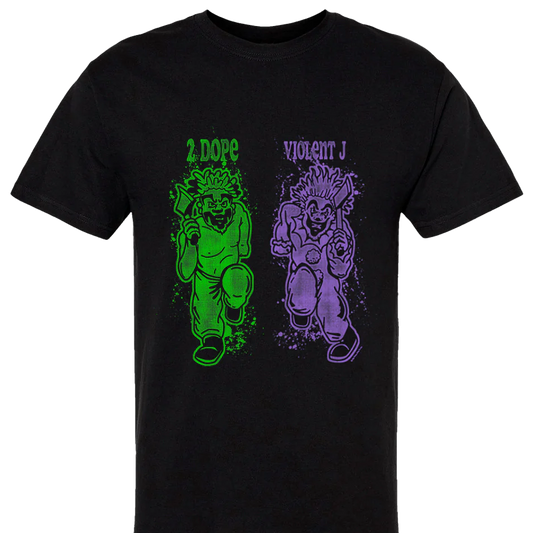 INSANE CLOWN POSSE Cartoon with Axes T-Shirt