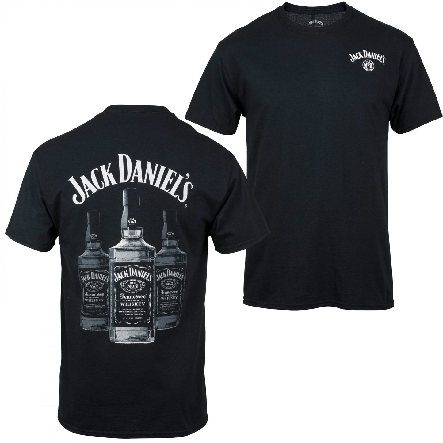 Jack Daniel's Triple Whisky Bottles T-Shirt