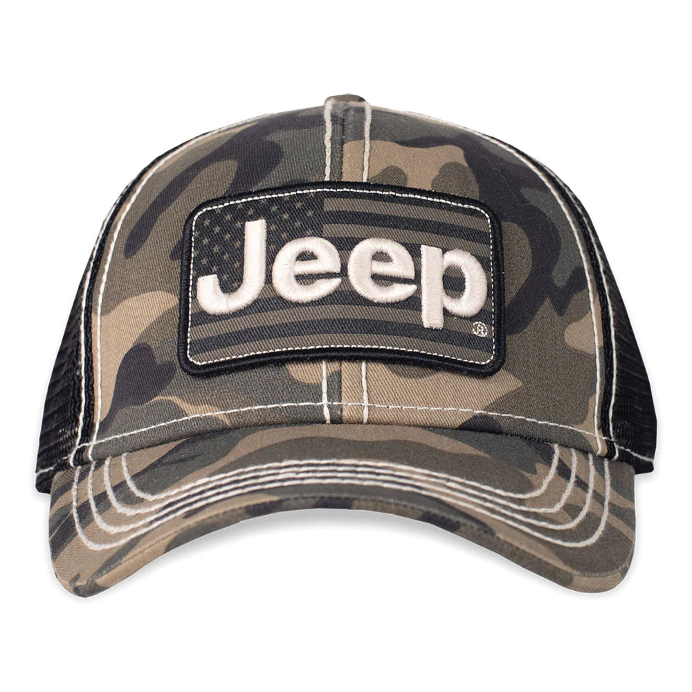 JEEP - Camo Flag Hat