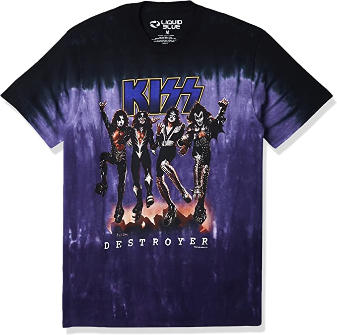 KISS Destroyer Tye Dye T-Shirt