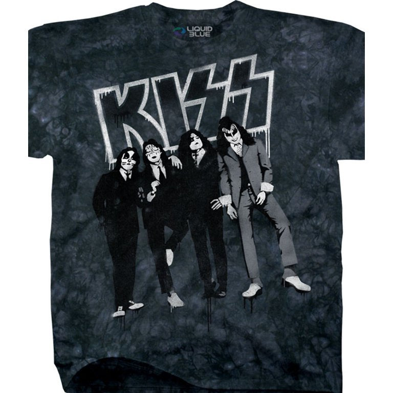 KISS Dressed To Kill Tie-Dye T-Shirt