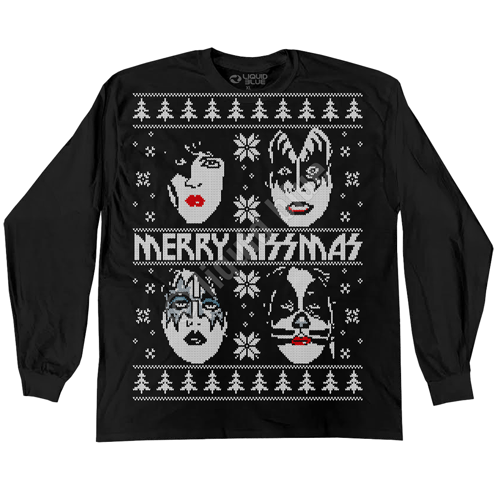 KISS Merry Kissmas Longsleeve Shirt