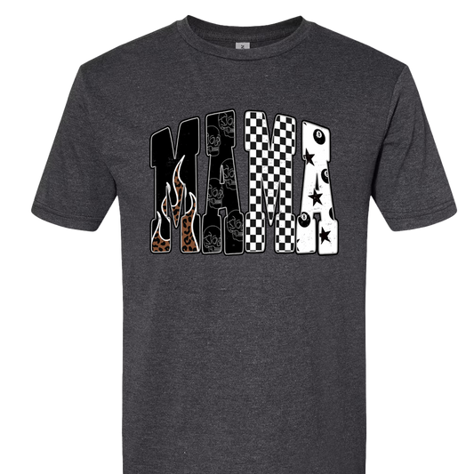 Trendy Rockstar Mama T-Shirt