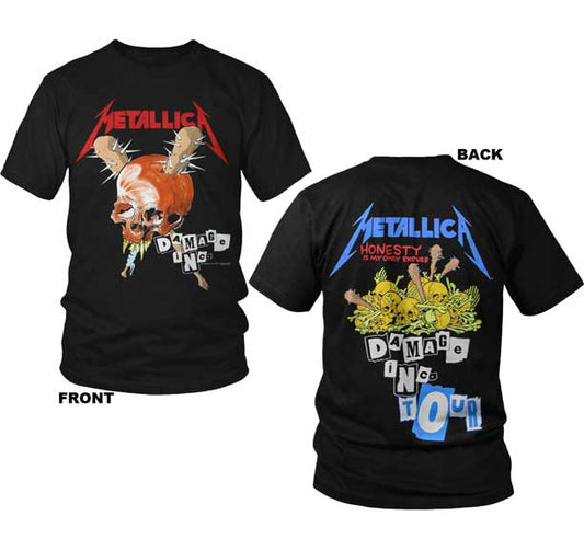 METALLICA Damaged INC. Tour T-Shirt