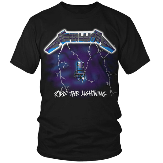METALLICA Ride the lightning t-shirt