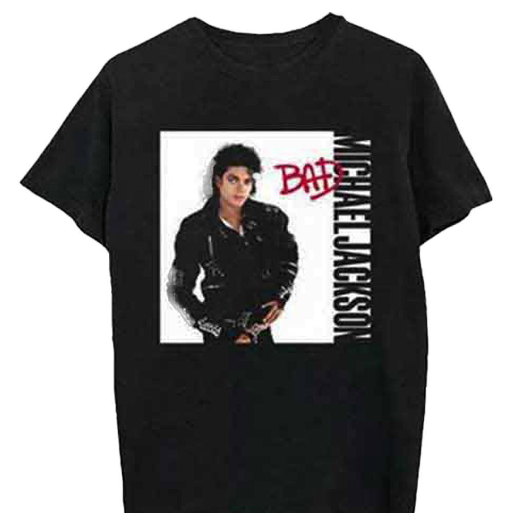 MICHAEL JACKSON BAD Album T-Shirt