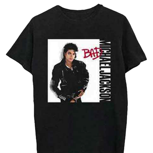 MICHAEL JACKSON BAD Album T-Shirt