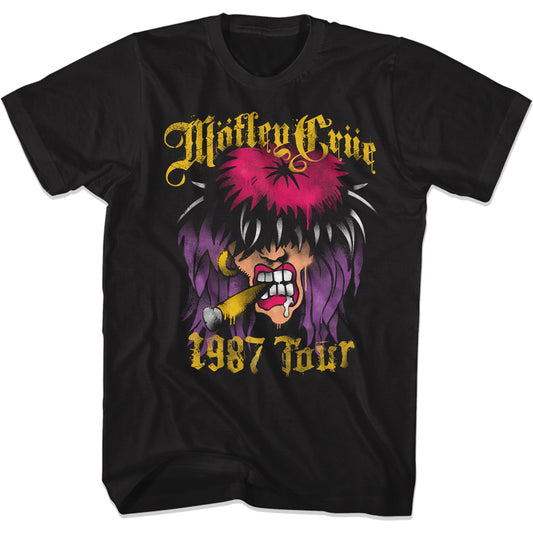 MOTLEY CRUE Spray paint 1987 Tour T-Shirt