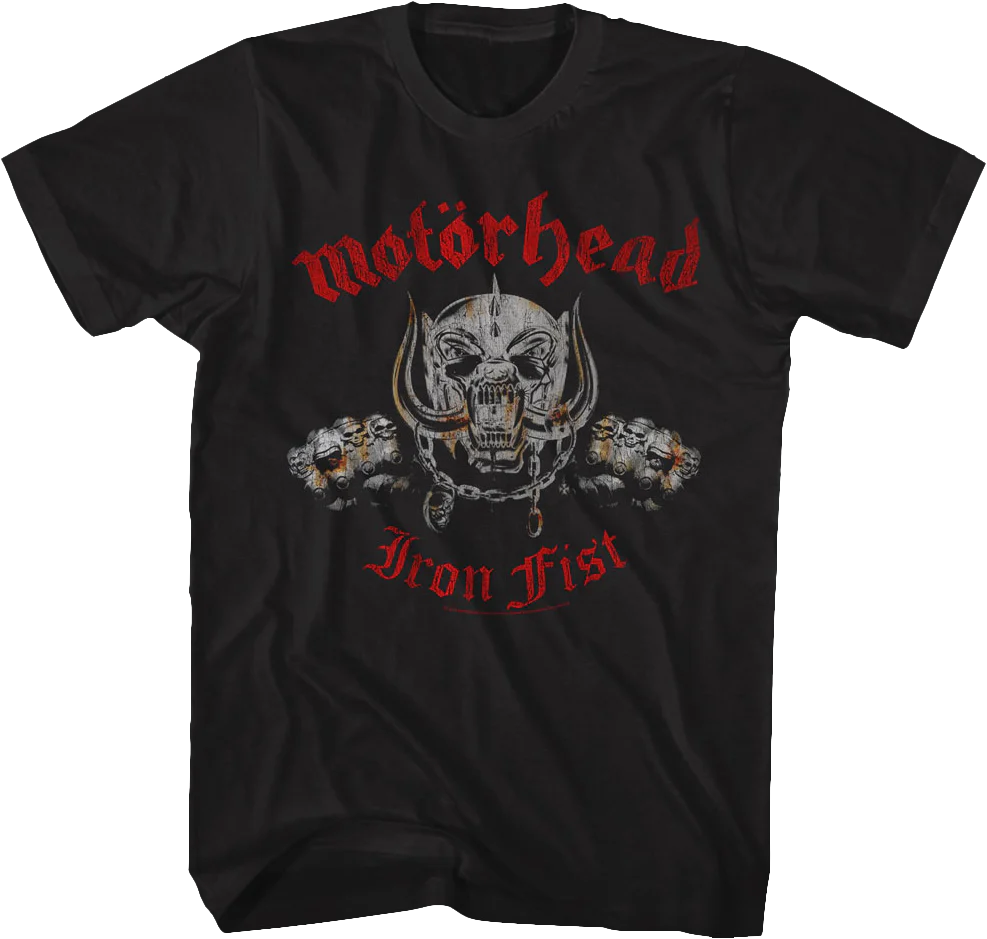 MOTORHEAD Iron Fist t-shirt