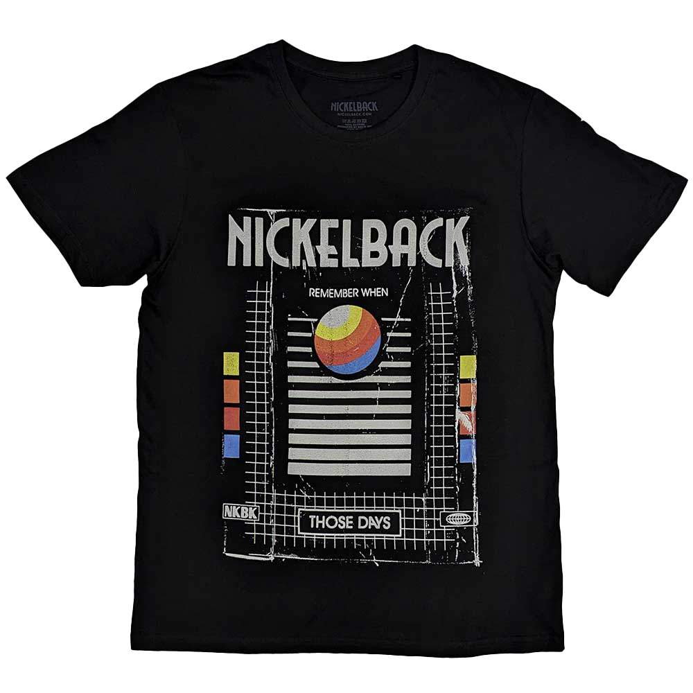 NICKELBACK Those Days VHS T-Shirt