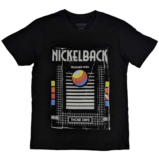 NICKELBACK Those Days VHS T-Shirt