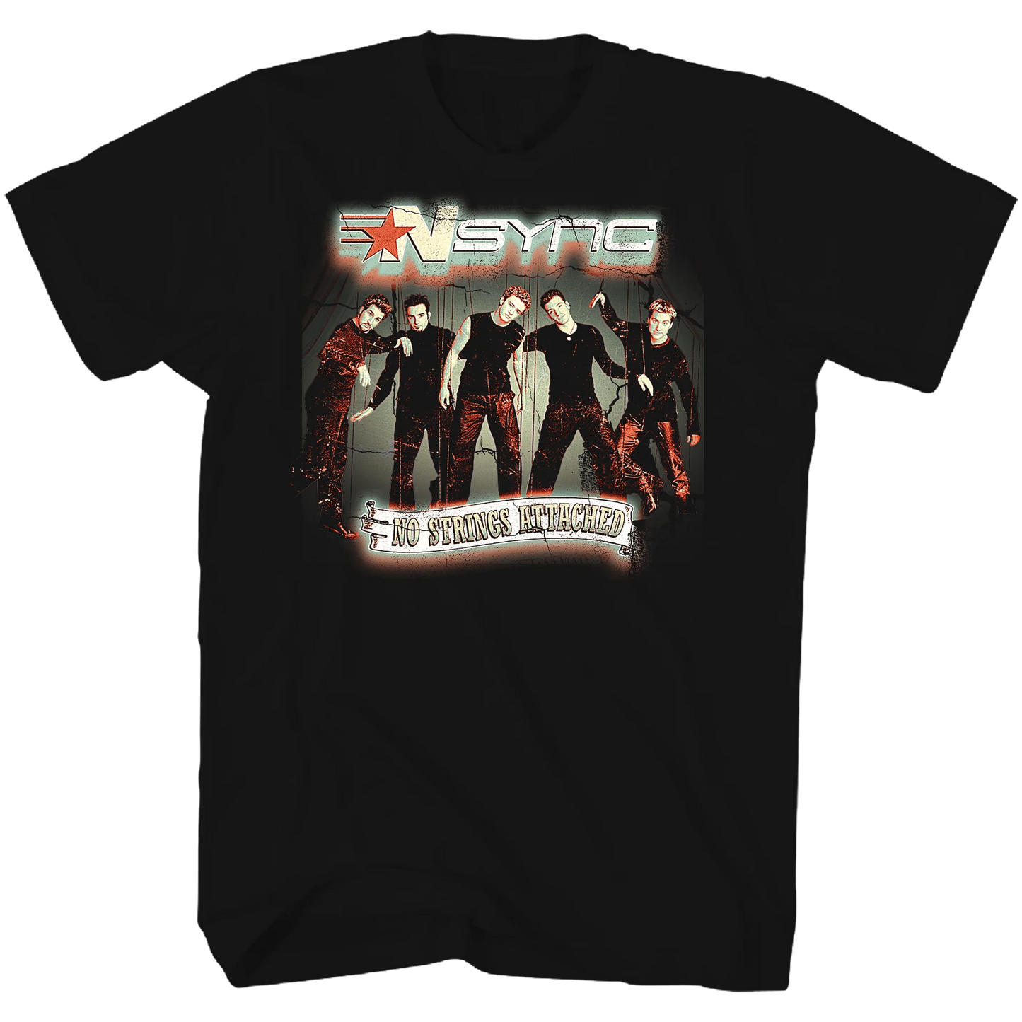 NSYNC No Strings Attached 2000 Tour T-Shirt