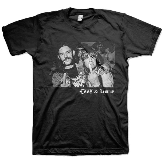 OZZY & LEMMY Vintage Photo T-Shirt