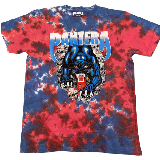 PANTERA Panther Tie- Dye Wash T-Shirt