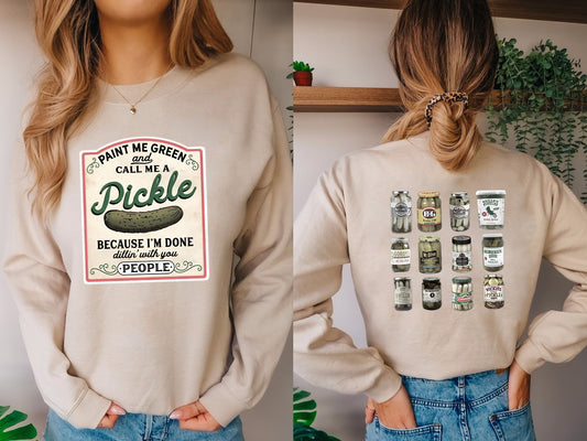 Pickles Vintage Viral Sweatshirt