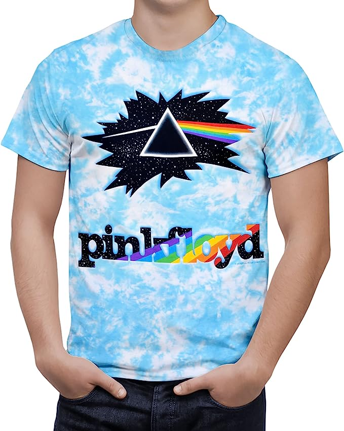 PINK FLOYD Vintage 1994 Dark Side of The Moon Tie-Dye T-Shirt