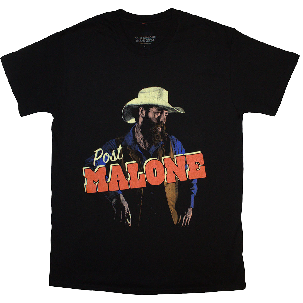 POST MALONE Cowboy Hat T-Shirt