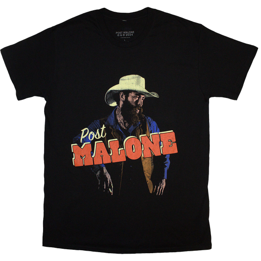 POST MALONE Cowboy Hat T-Shirt