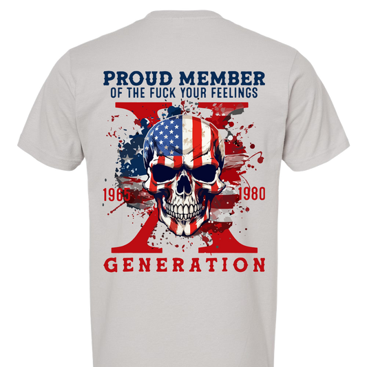 Proud Member Gen X T-Shirt