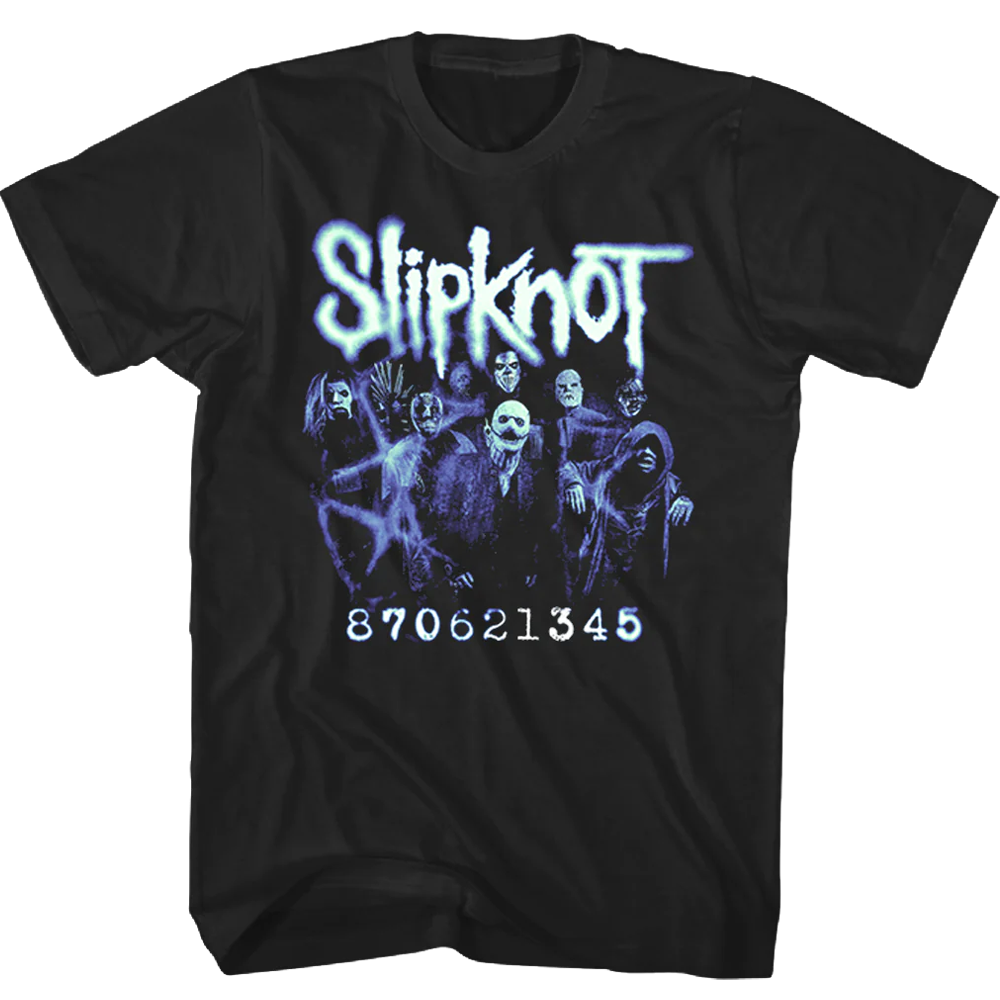 SLIPKNOT Member Numbers T-Shirt