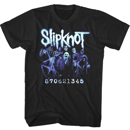 SLIPKNOT Member Numbers T-Shirt