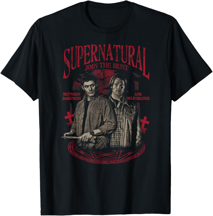 SUPERNATURAL Between darkness and deliverance t-shirt