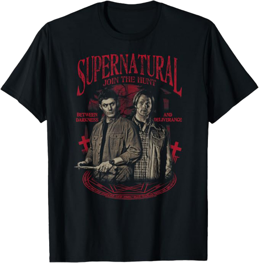 SUPERNATURAL Between darkness and deliverance t-shirt