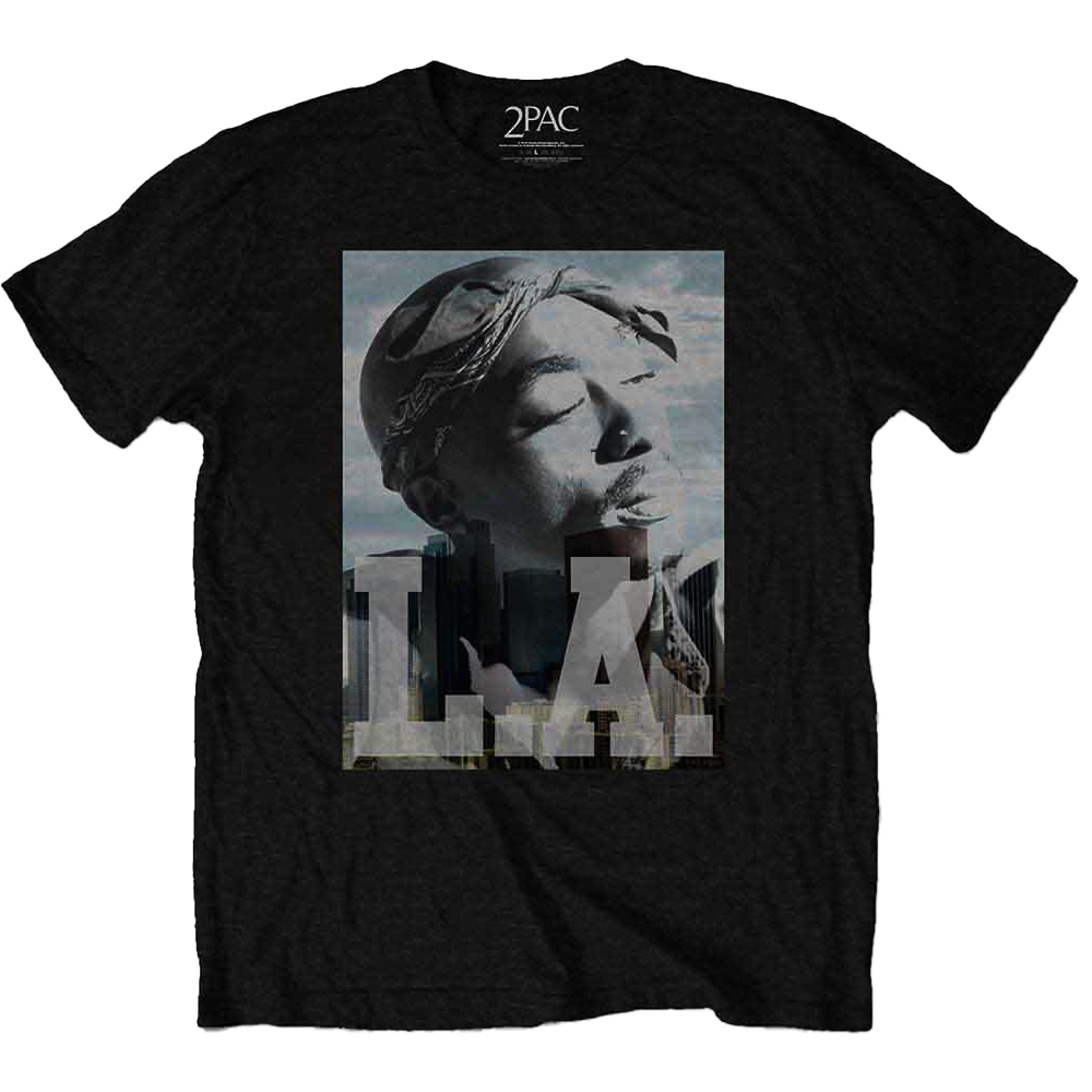 TUPAC LA Skyline T-Shirt