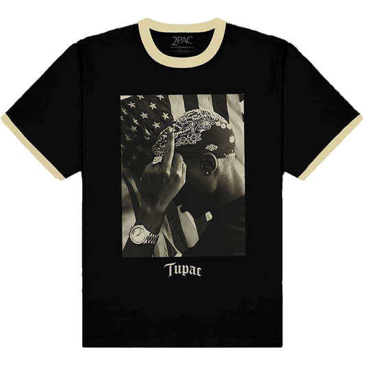 TUPAC Middle Finger T-Shirt