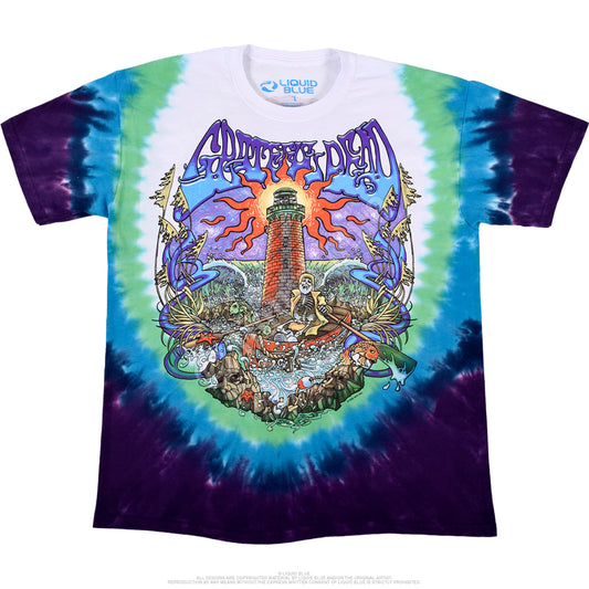 GRATEFUL DEAD Watch Tower Tie-Dye T-Shirt