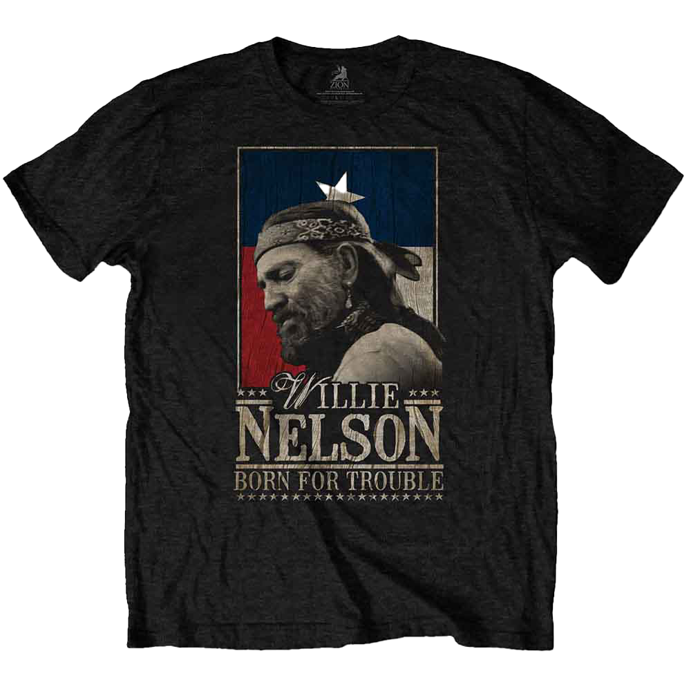 WILLIE NELSON Born For Trouble T-Shirt