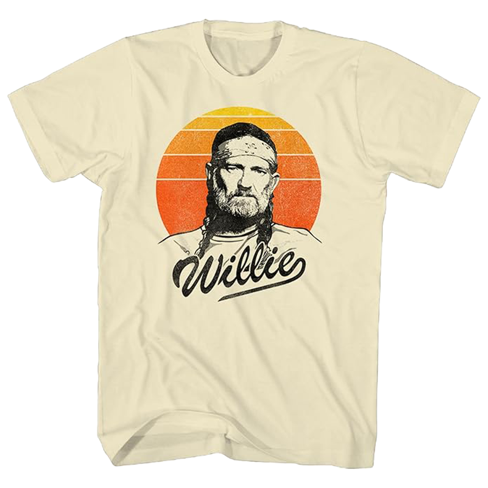 WILLIE NELSON Sunset Vintage T-Shirt