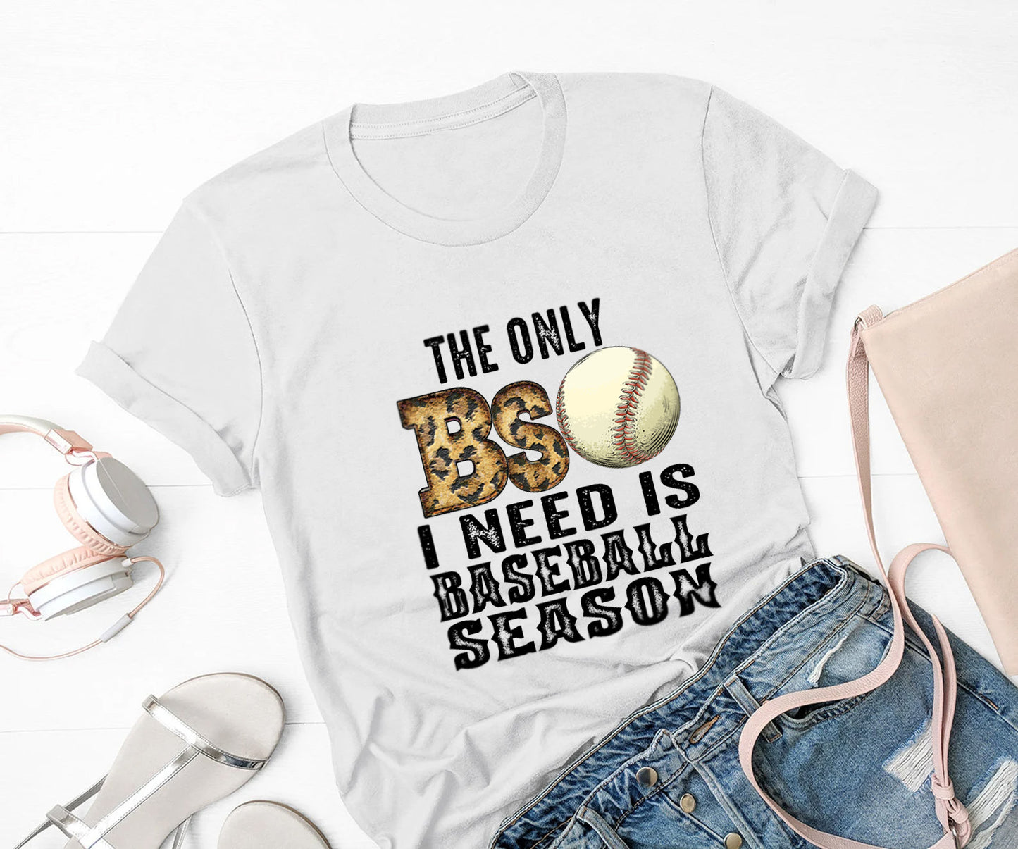 The only BS I need is baseball season t-shirt